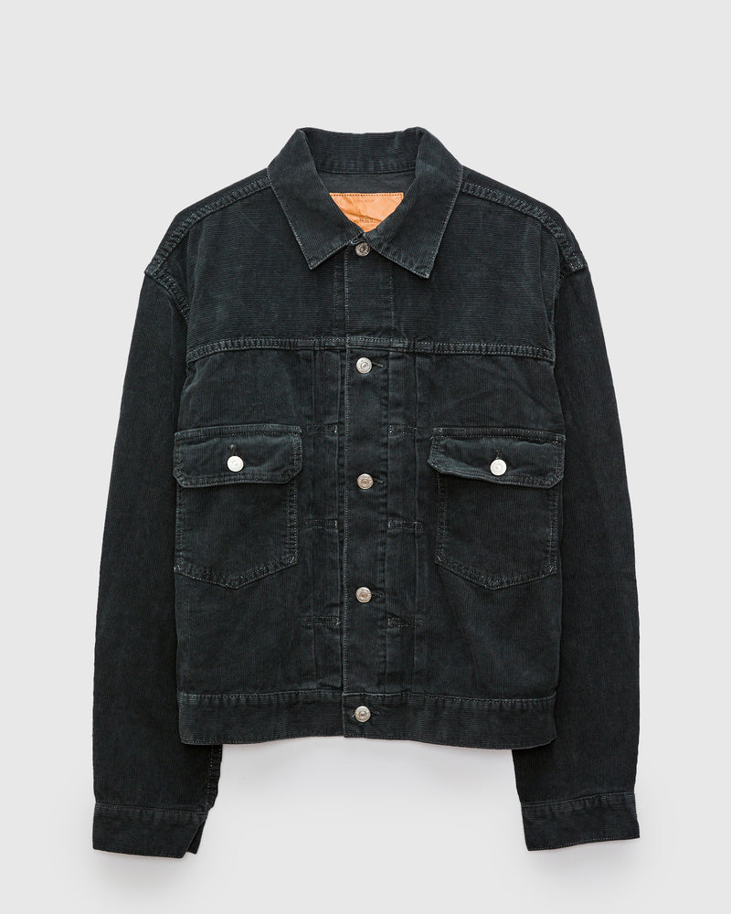 14W Corduroy 2nd Jacket in Black