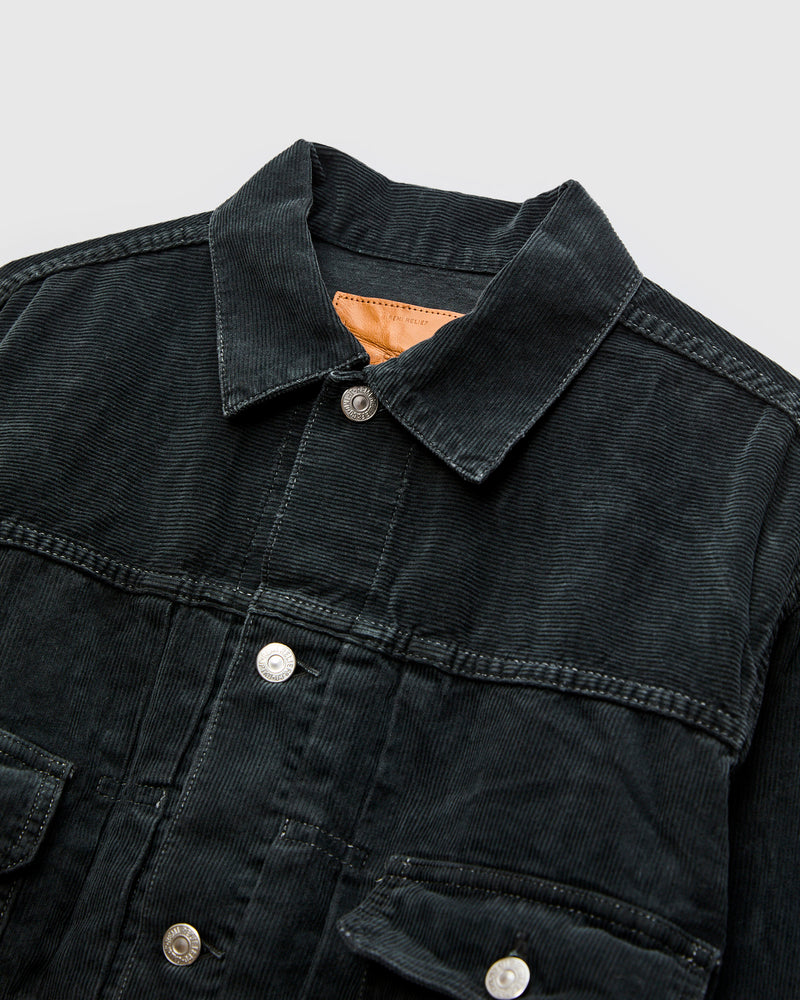 14W Corduroy 2nd Jacket in Black