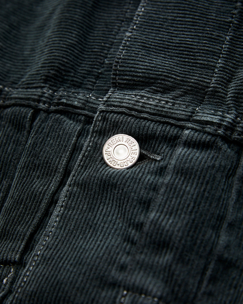 14W Corduroy 2nd Jacket in Black
