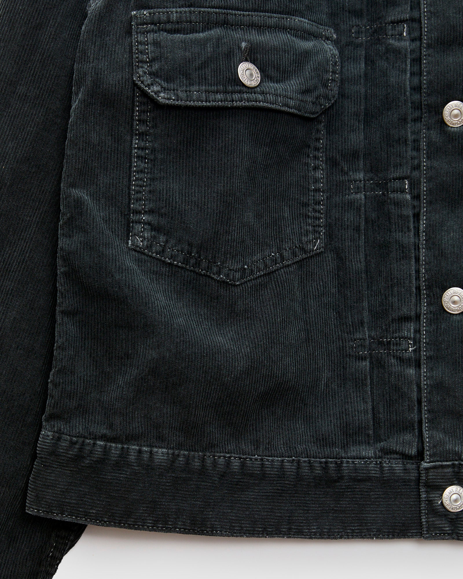 14W Corduroy 2nd Jacket in Black – Blue Owl Workshop
