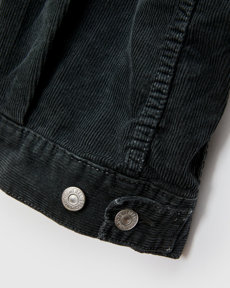 14W Corduroy 2nd Jacket in Black