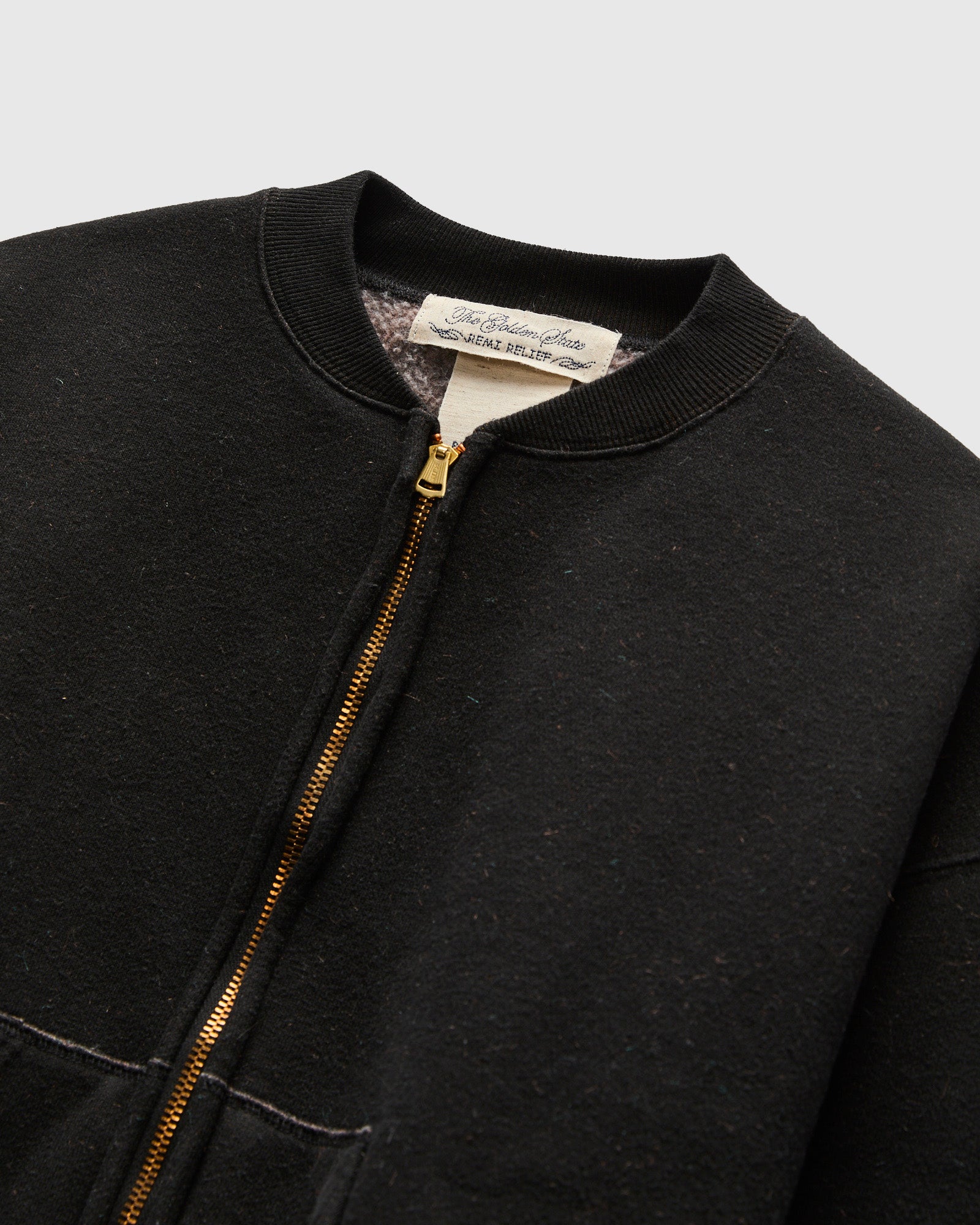 Nep Zip Jacket in Black – Blue Owl Workshop