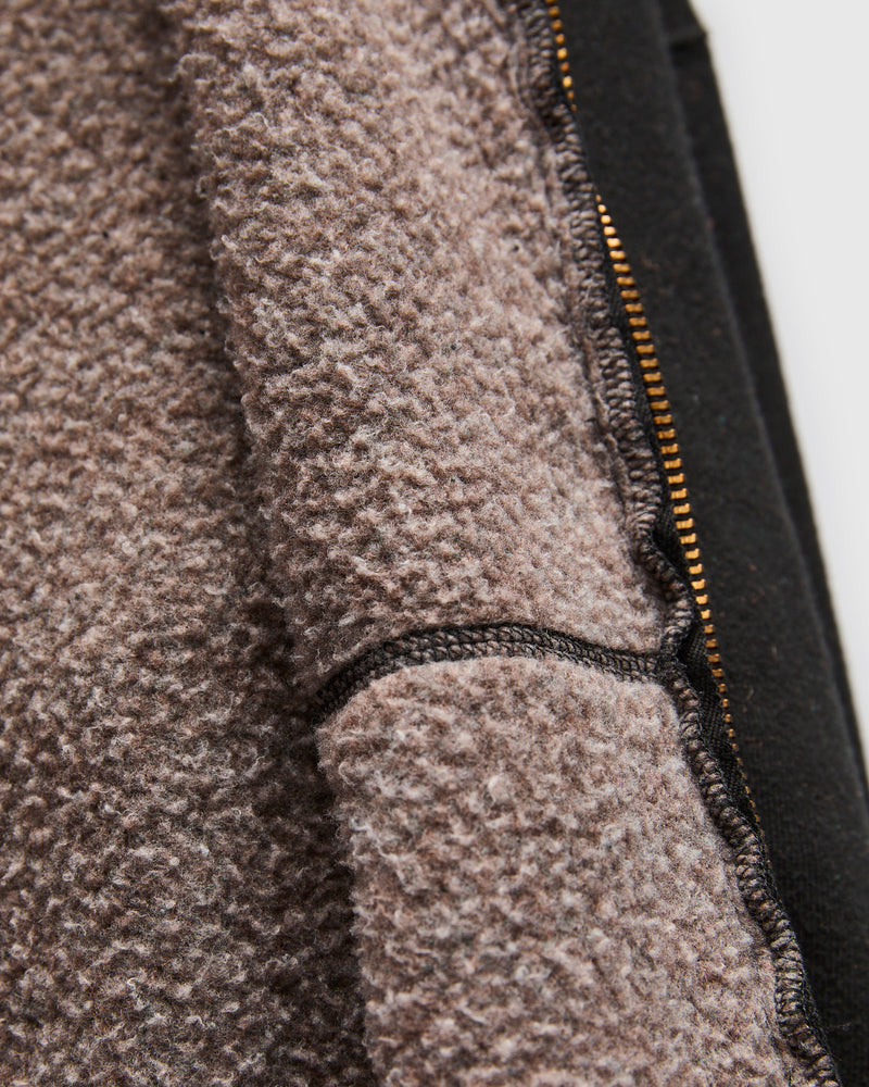 Nep Zip Jacket in Black