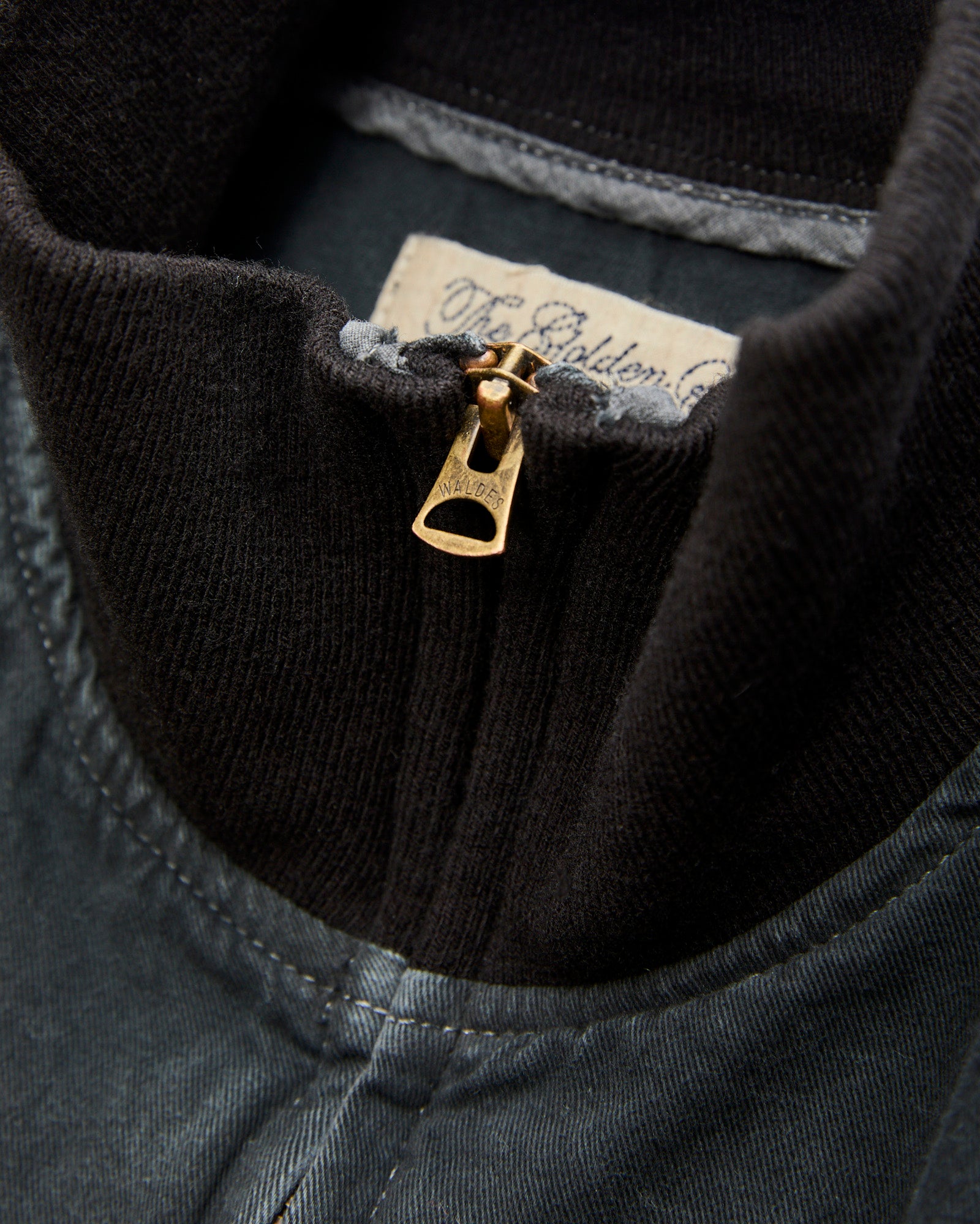 Work Twill Deck Jacket in Black – Blue Owl Workshop