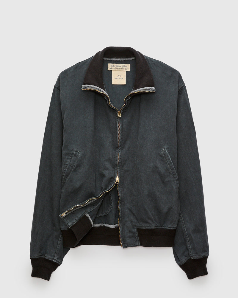 Work Twill Deck Jacket in Black