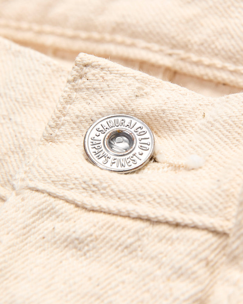 S510SC-KI "Samurai Cotton Project" 18oz Ecru Selvedge Denim - Regular Straight Fit