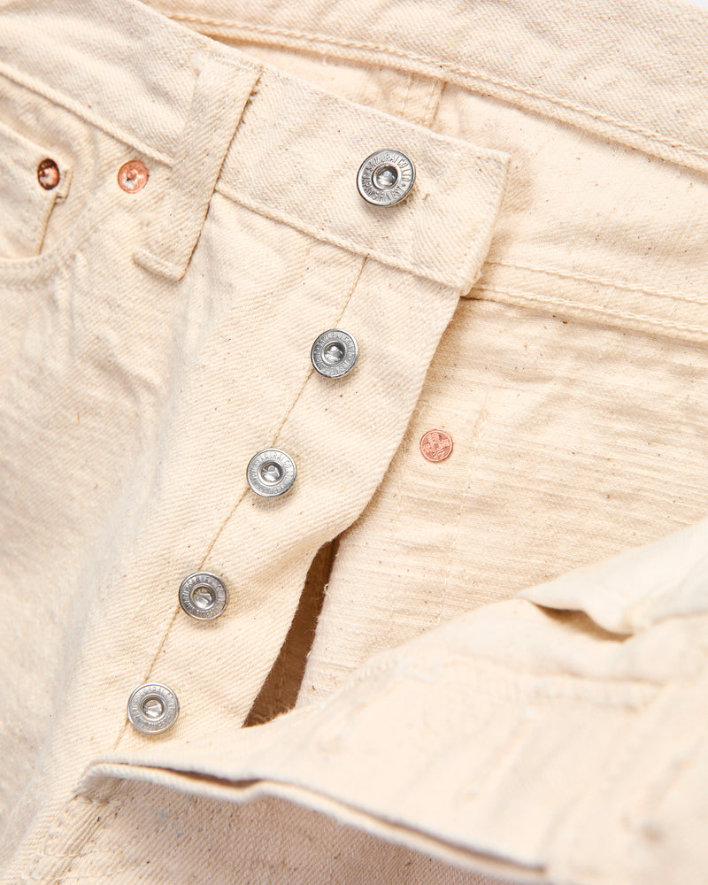 S510SC-KI "Samurai Cotton Project" 18oz Ecru Selvedge Denim - Regular Straight Fit