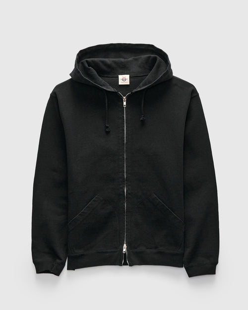 Extra Heavyweight Solid Hoodie in Black