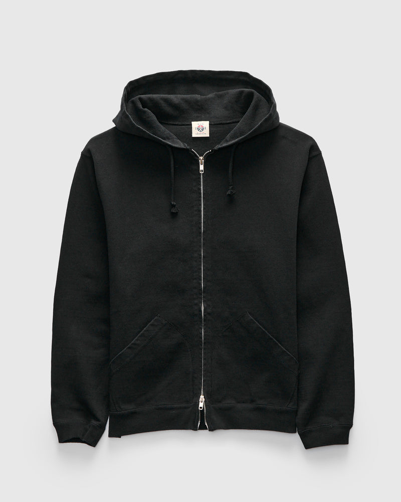 Extra Heavyweight Solid Hoodie in Black