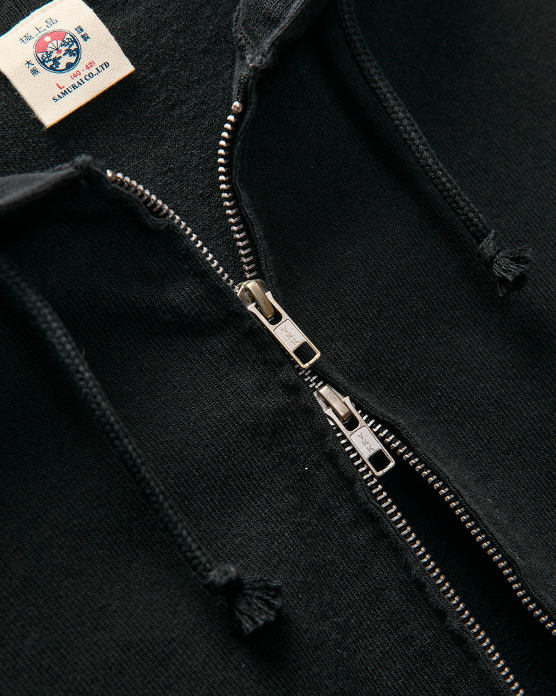 Extra Heavyweight Solid Hoodie in Black