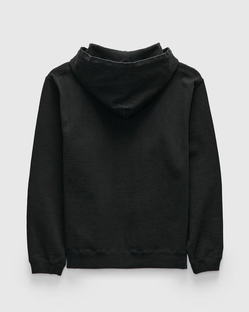 Extra Heavyweight Solid Hoodie in Black