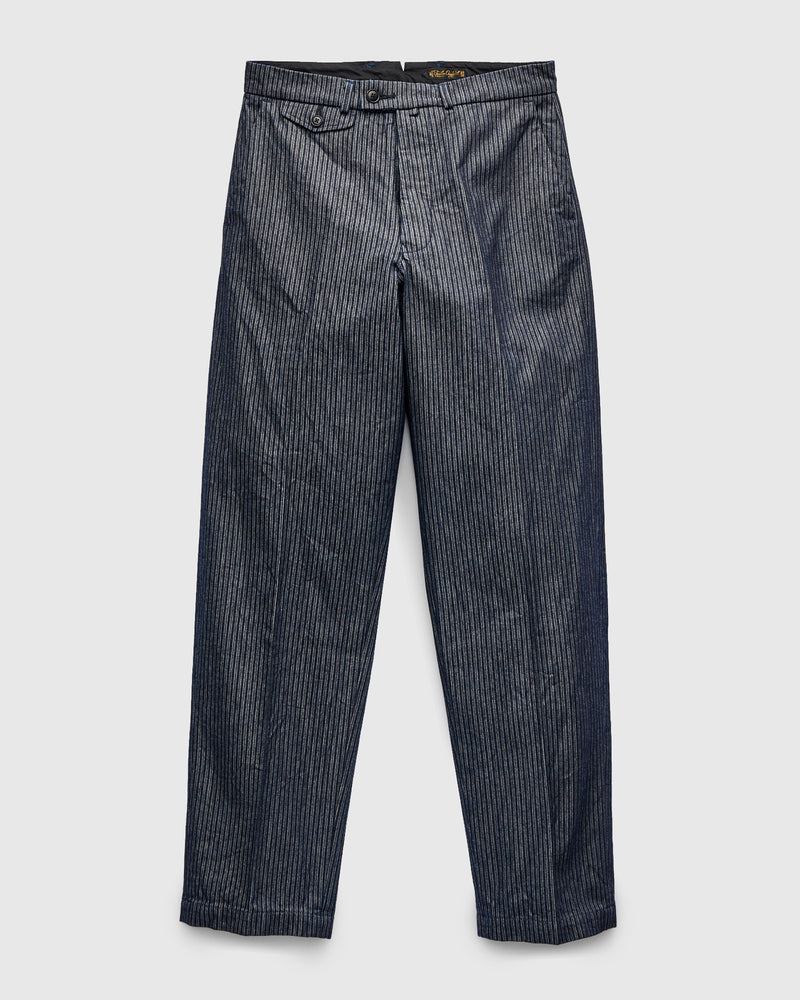OR-1123 Tailor Work Trousers in Indigo Stripe