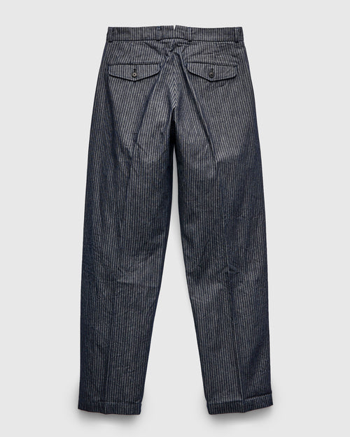 OR-1123 Tailor Work Trousers in Indigo Stripe