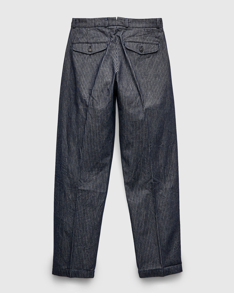 OR-1123 Tailor Work Trousers in Indigo Stripe