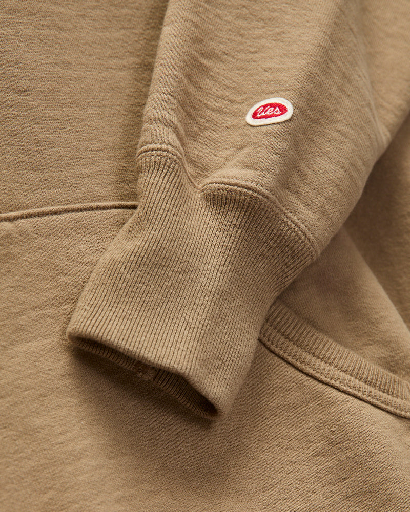 13.5oz Heavyweight Pullover Hoodie in Beige