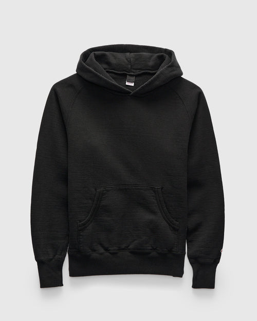 13.5oz Heavyweight Pullover Hoodie in Black