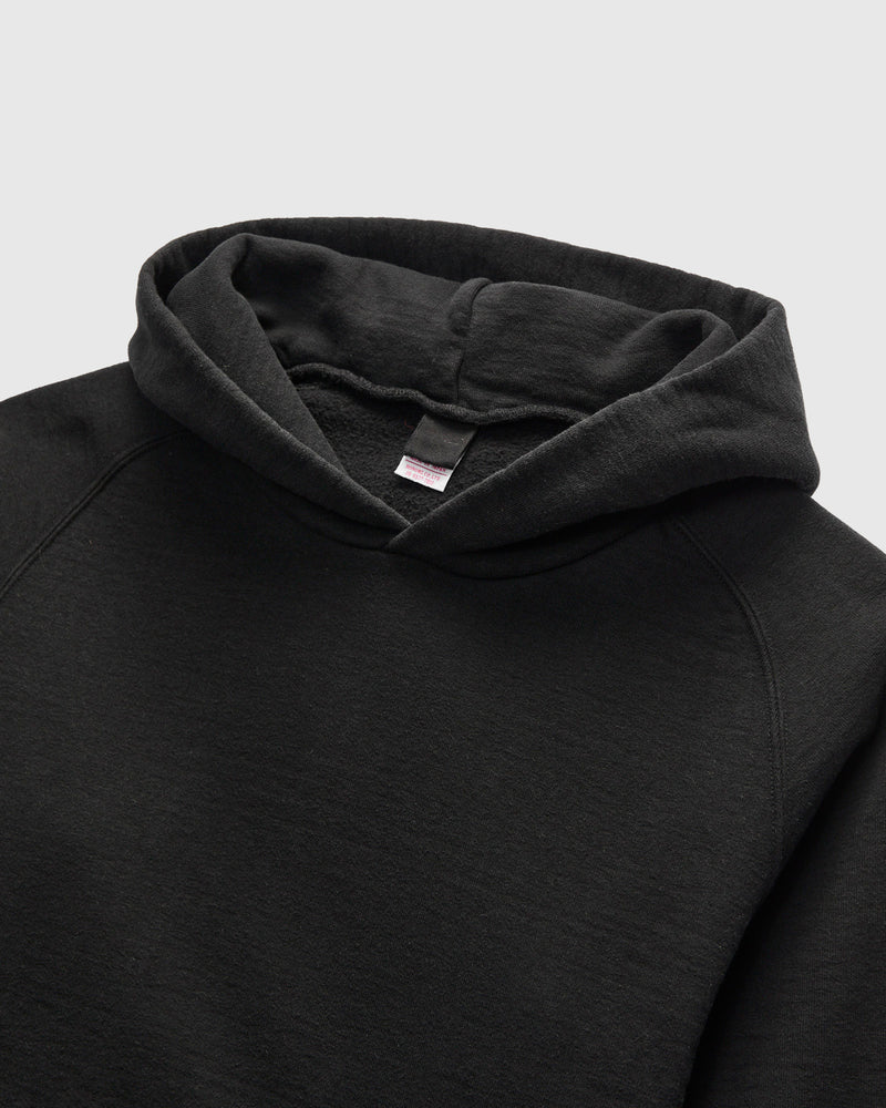13.5oz Heavyweight Pullover Hoodie in Black