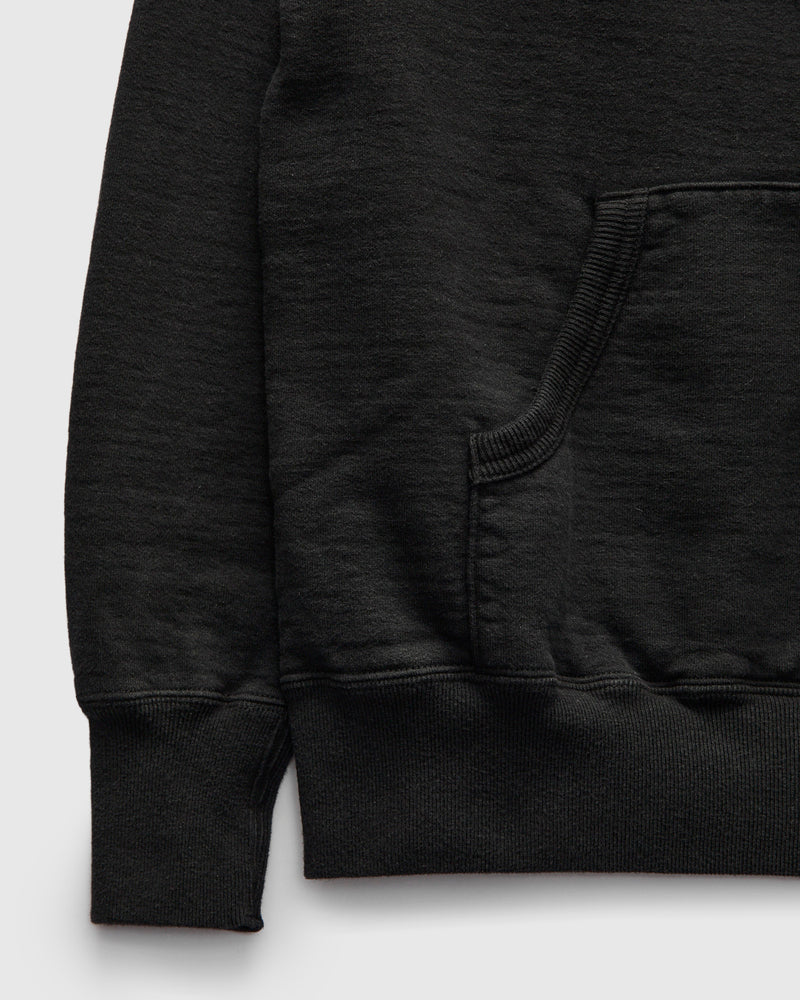 13.5oz Heavyweight Pullover Hoodie in Black