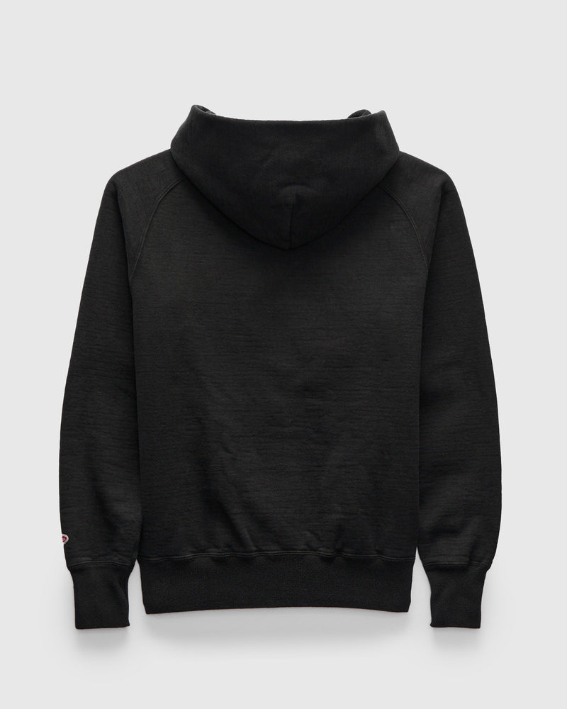 13.5oz Heavyweight Pullover Hoodie in Black