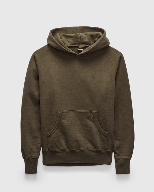 13.5oz Heavyweight Pullover Hoodie in Olive