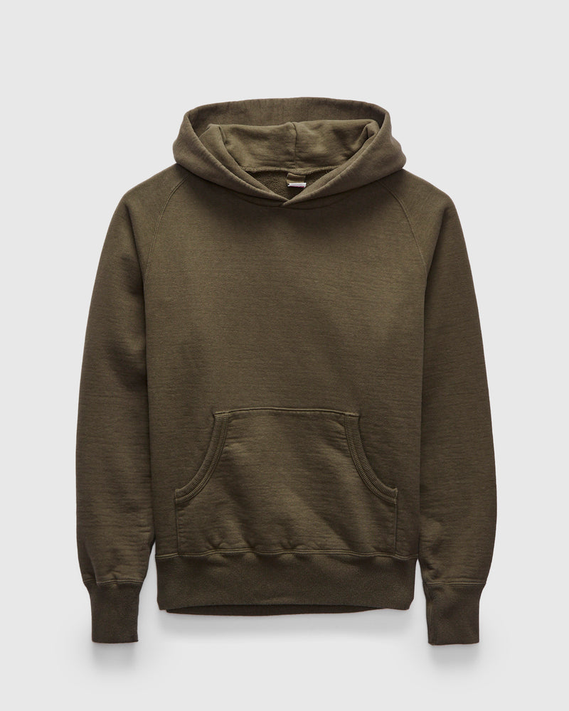 13.5oz Heavyweight Pullover Hoodie in Olive