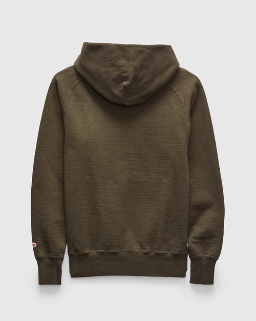 13.5oz Heavyweight Pullover Hoodie in Olive