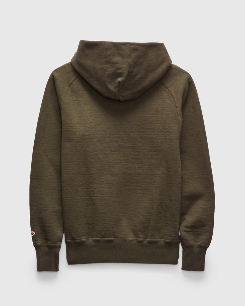 13.5oz Heavyweight Pullover Hoodie in Olive
