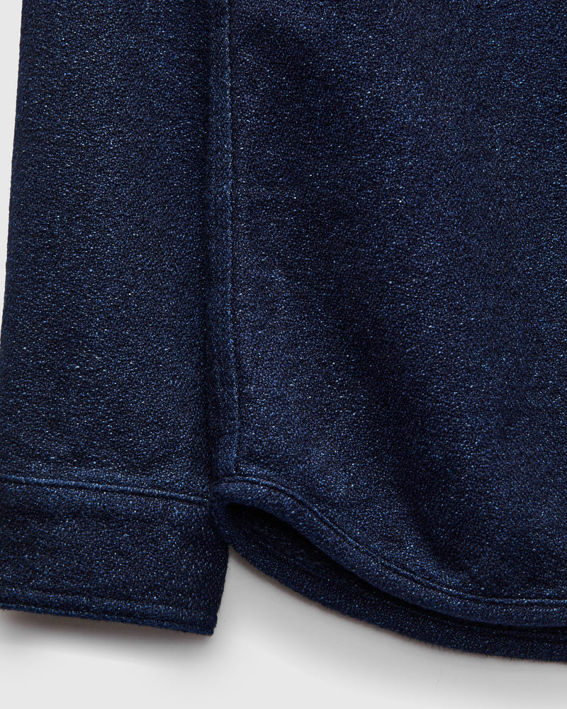 Amundsen Indigo Flannel Shirt in Indigo