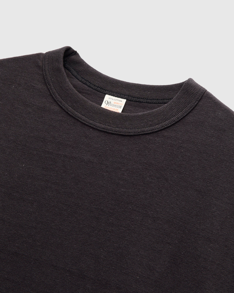 5906 Loopwheel Long Sleeve Tee in Sumikuro