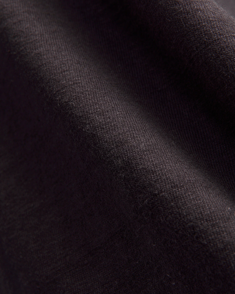 5906 Loopwheel Long Sleeve Tee in Sumikuro