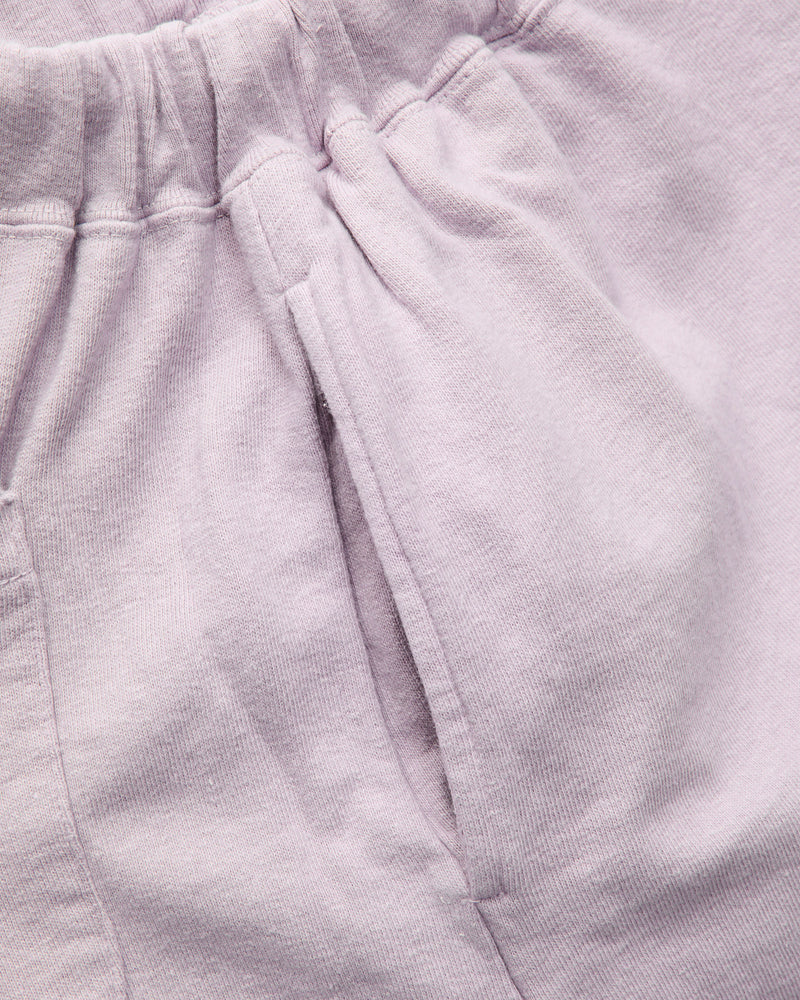 Cutoff Sweatshort in Lavender