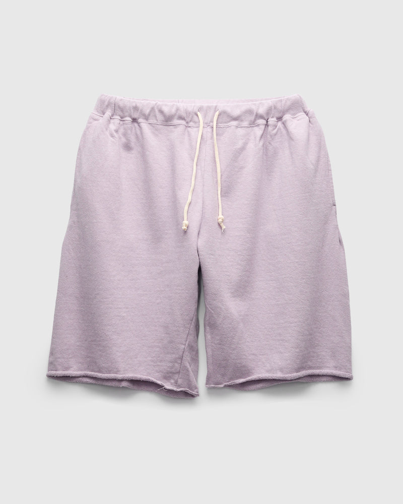 Cutoff Sweatshort in Lavender