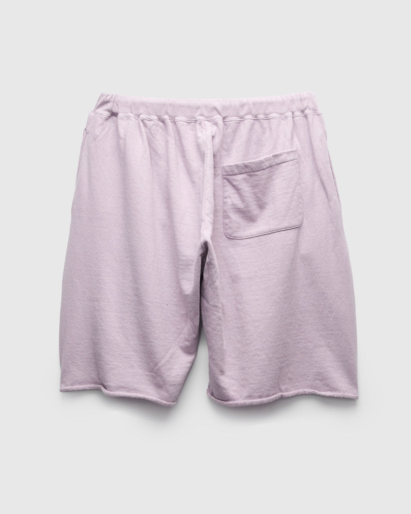 Cutoff Sweatshort in Lavender