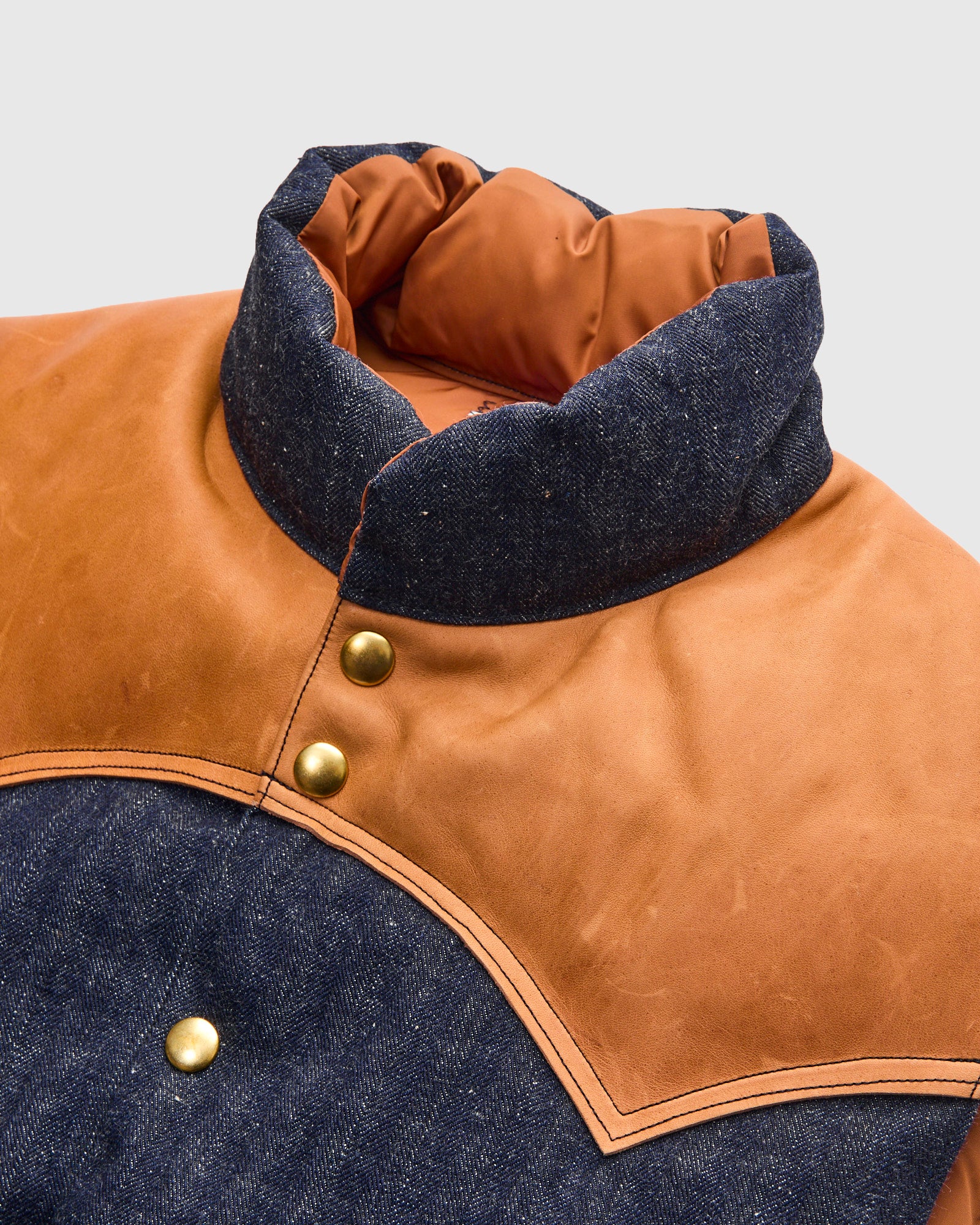 Rocky Mountain Featherbed ベスト orslow Rocky Mountain Featherbed x Warehouse Nylon Down Vest in Bottle