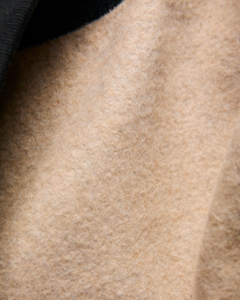 Fleeced FoxFibre® Pullover Hoodie in Black Coyote
