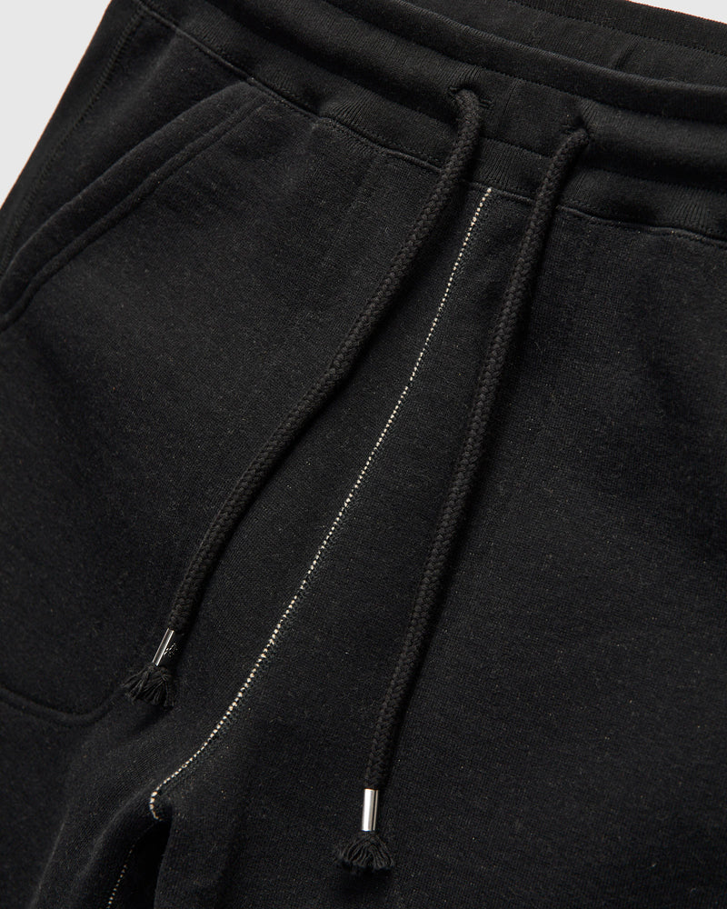 Fleeced Foxfibre® Sweatpants in Black Coyote
