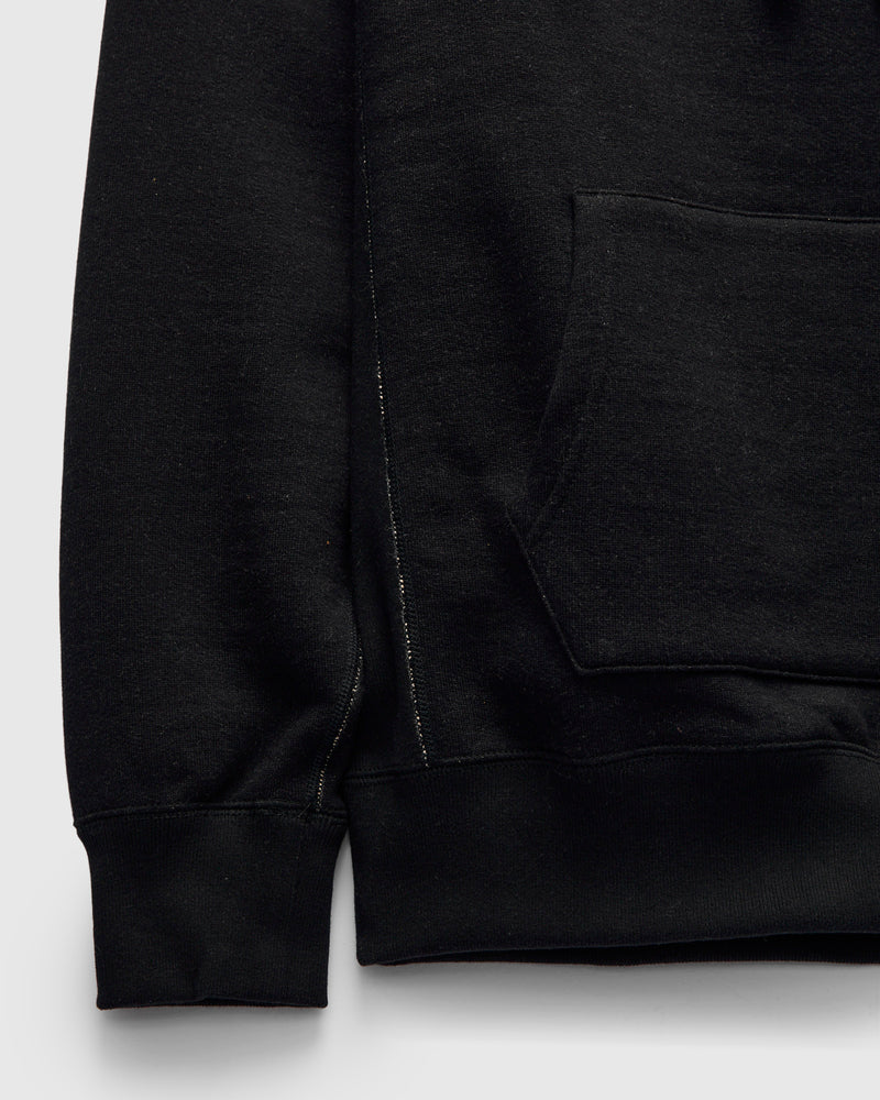Fleeced FoxFibre® Pullover Hoodie in Black Coyote