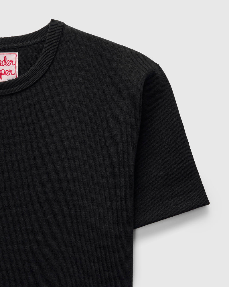 Triple Heavyweight Tsuriami 17.5oz T-Shirt in Black