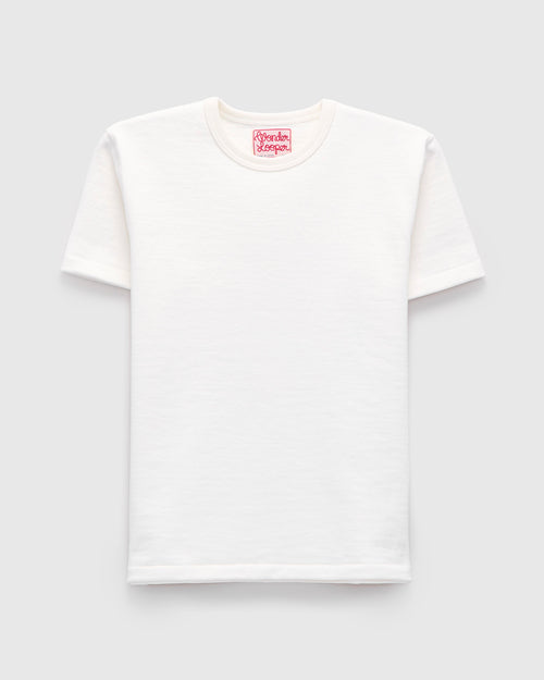 Triple Heavyweight Tsuriami 17.5oz T-Shirt in White