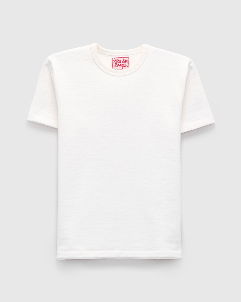 Triple Heavyweight Tsuriami 17.5oz T-Shirt in White