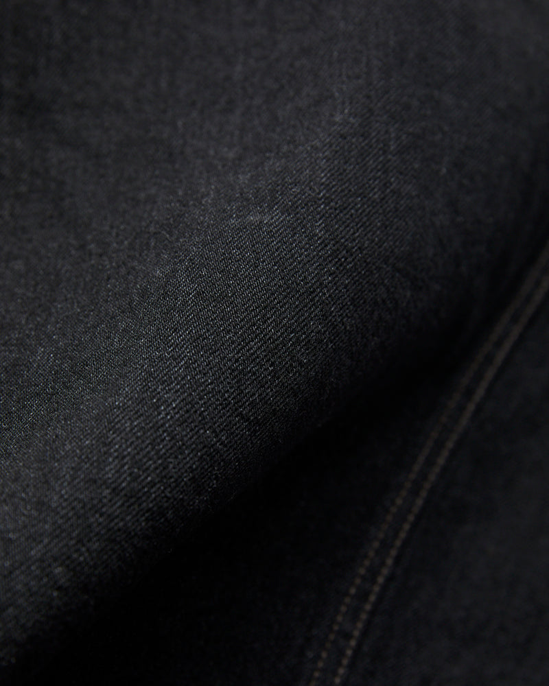 4 Pocket Denim Jacket in Rinse Black