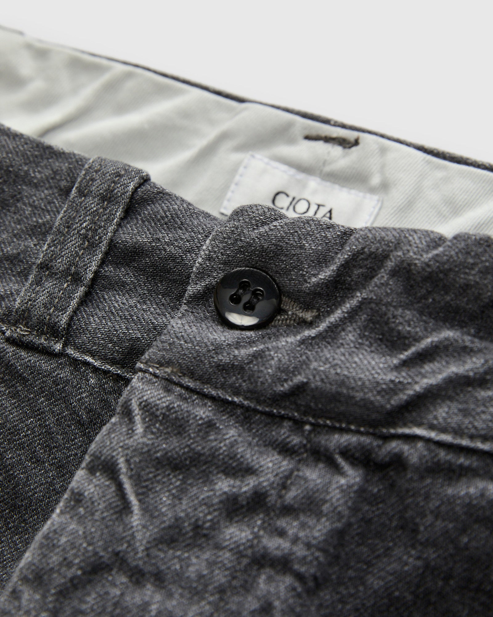 Denim Slacks in Medium Grey – Blue Owl Workshop