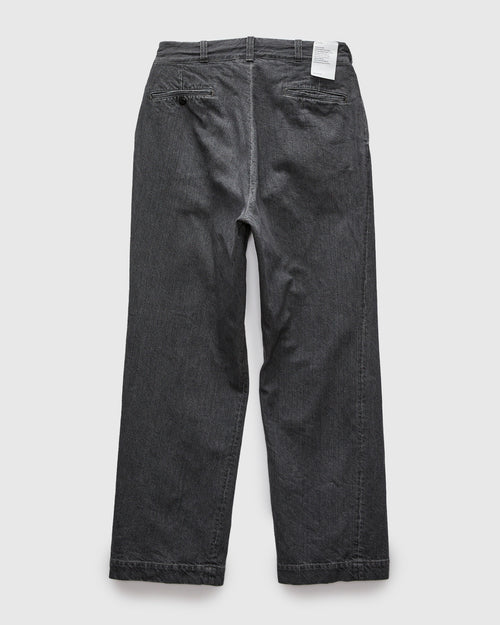 Denim Slacks in Medium Grey