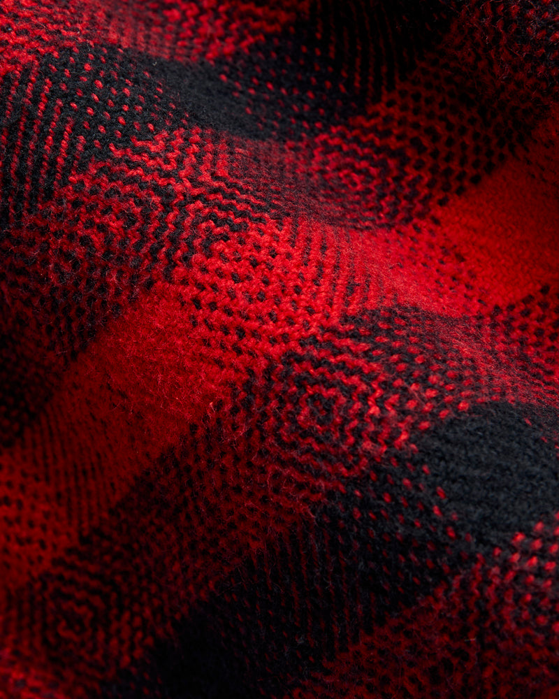 Scout Shirt in Furnace Red Plaid