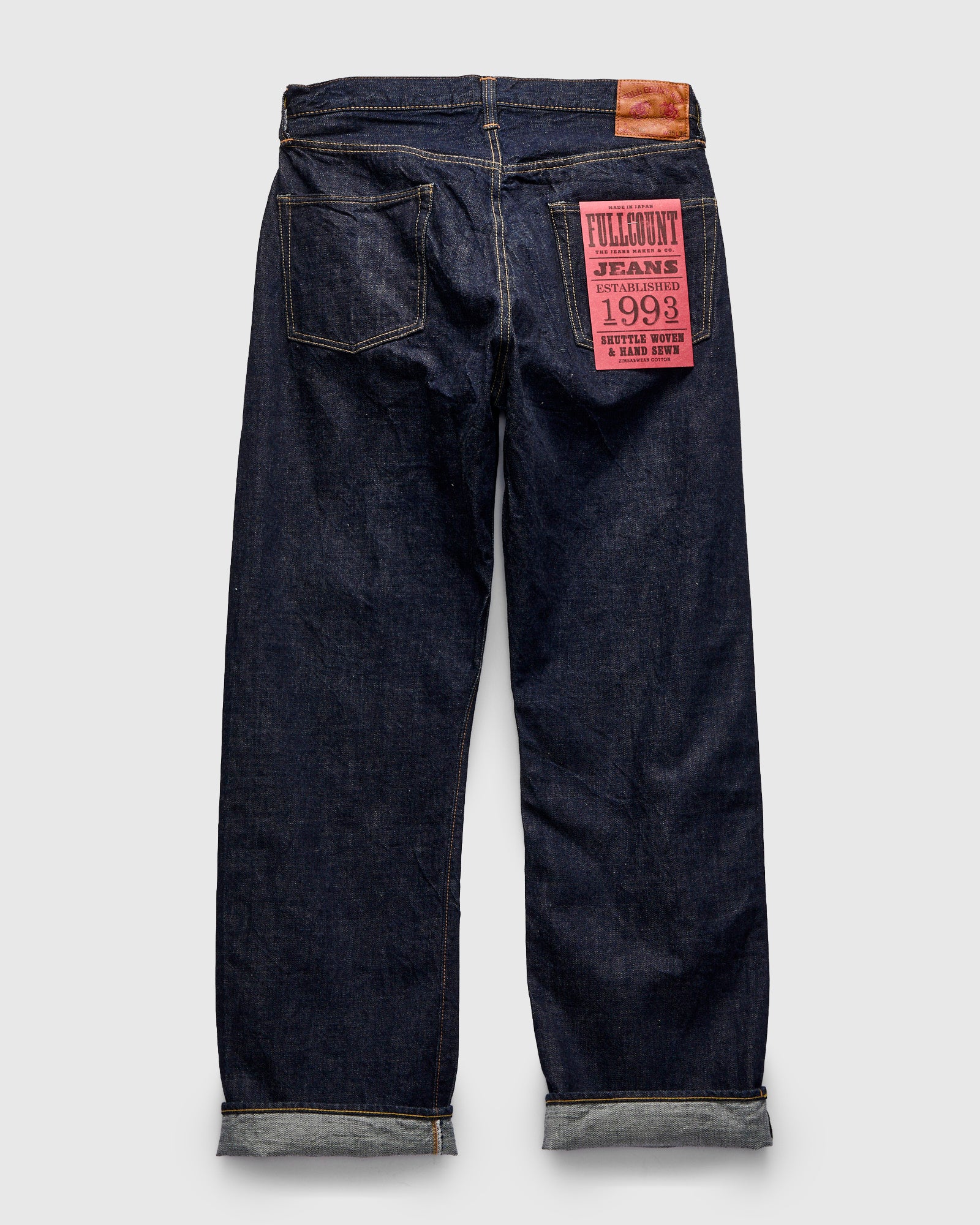 0105W 13.7oz Selvedge Denim - Wide Fit – Blue Owl Workshop