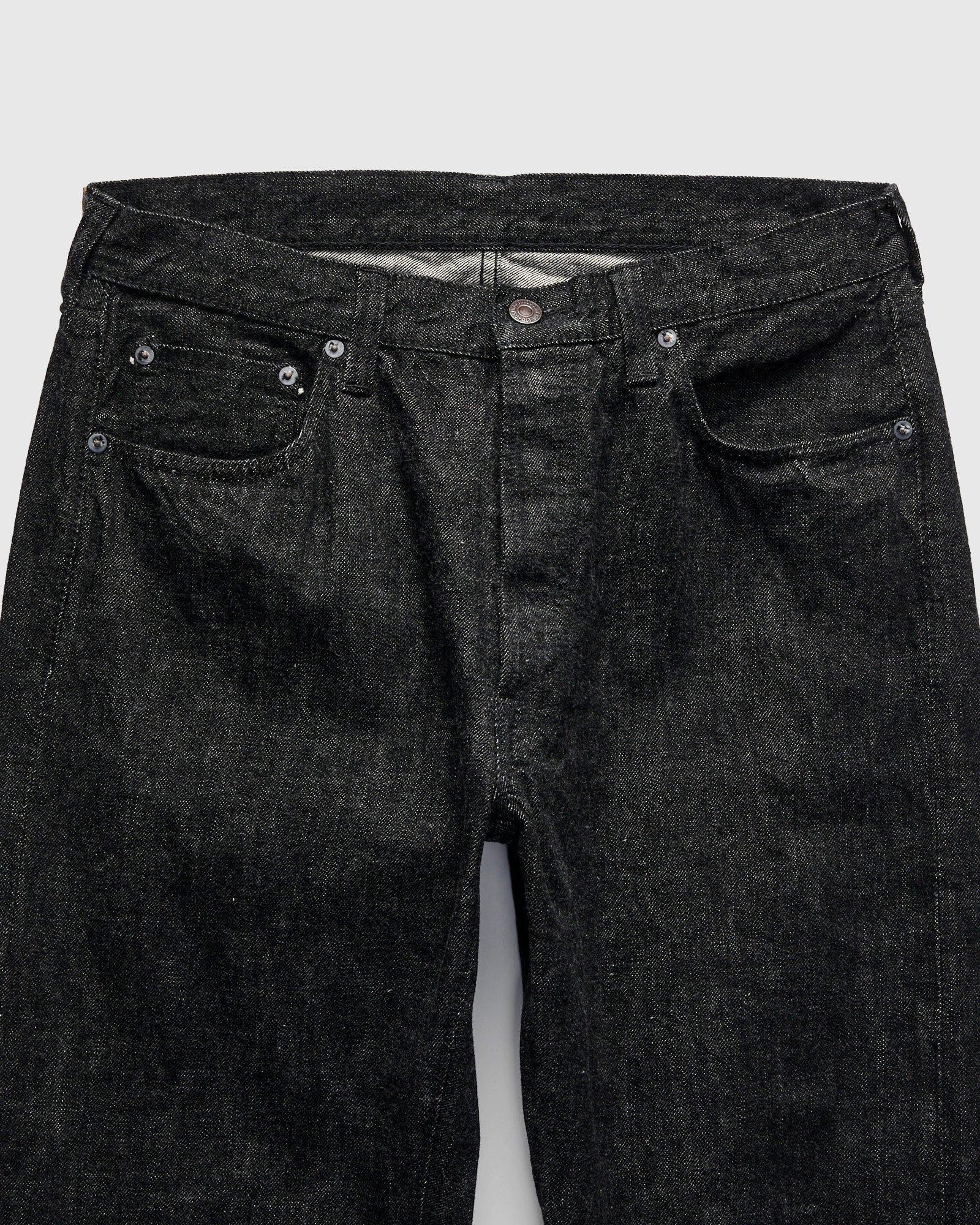 パンツ 1101BKSS Wide Black Selvedge Denim 2025AW] 1101BKSS Straight Black Selvedge Denim(Super Smooth