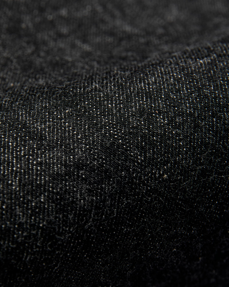 1101BK 13.7oz Black Selvedge Denim - Straight Fit