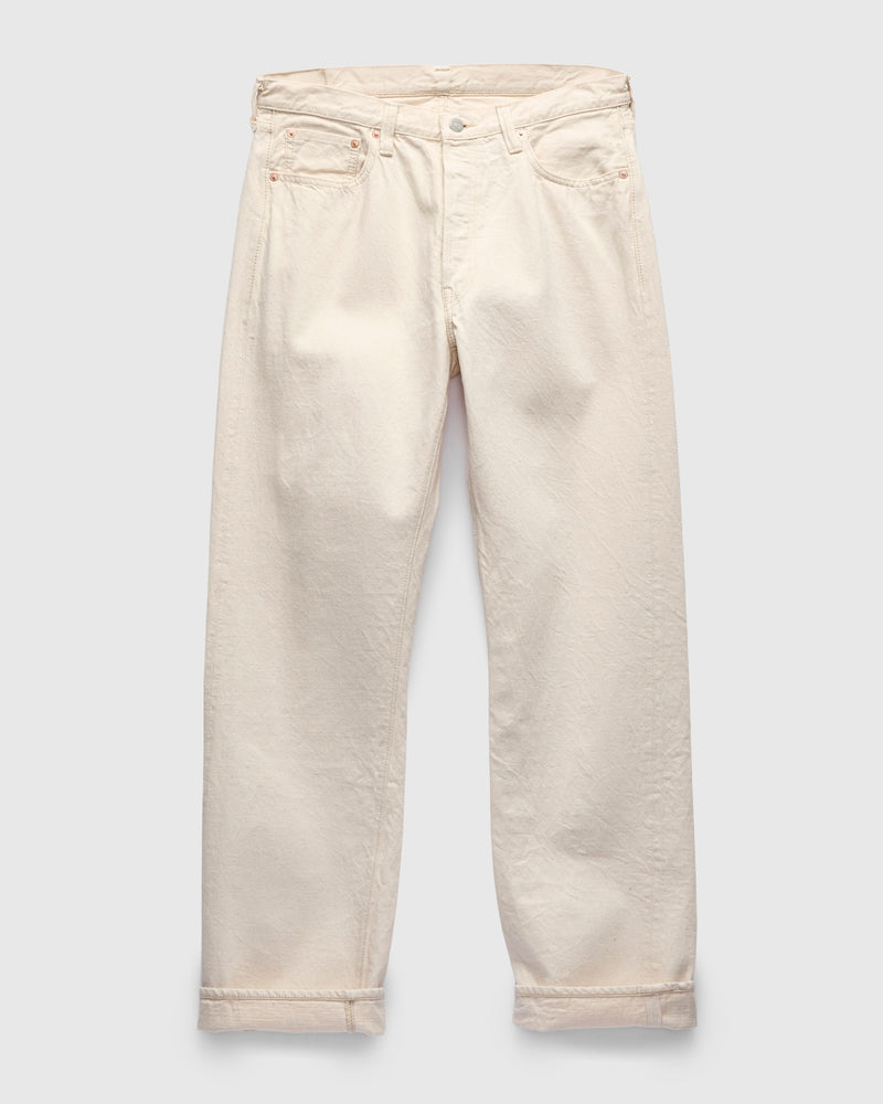 1101EC "Organic Natural" 13.7oz Ecru Selvedge Denim - Straight Fit