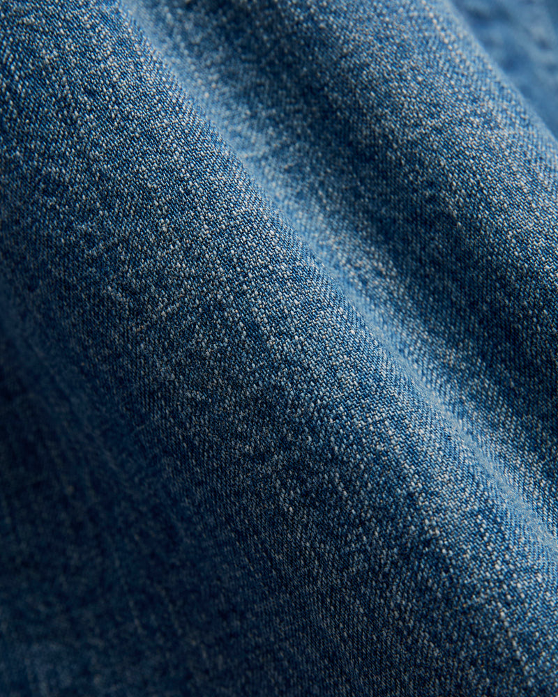 Denim Work Shirt HW in Indigo Blue