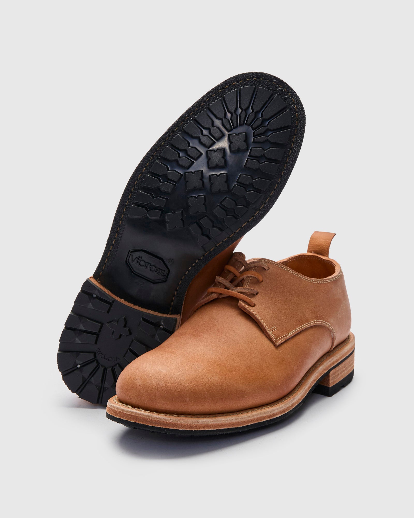 Morosino 1907 Derby in Natural Reverse Vachetta – Blue Owl Workshop